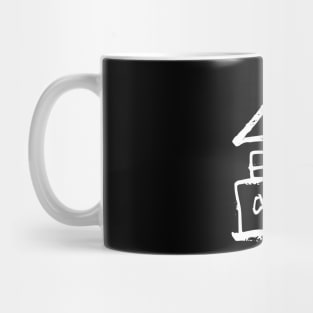 Sailboat Doodle White Mug